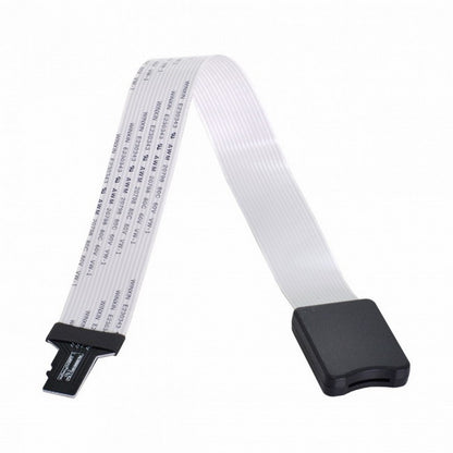 Micro-SD TF Memory Card Kit Male to TF Female Extension Soft Flat FPC Cable Extender 25cm EP-019