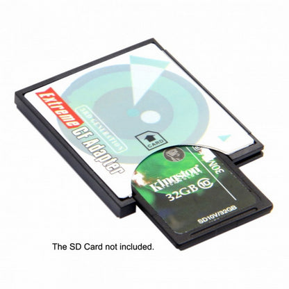 Camera SD SDHC SDXC to High-Speed Extreme Compact Flash CF Type I Memory Card Adapter EP-025
