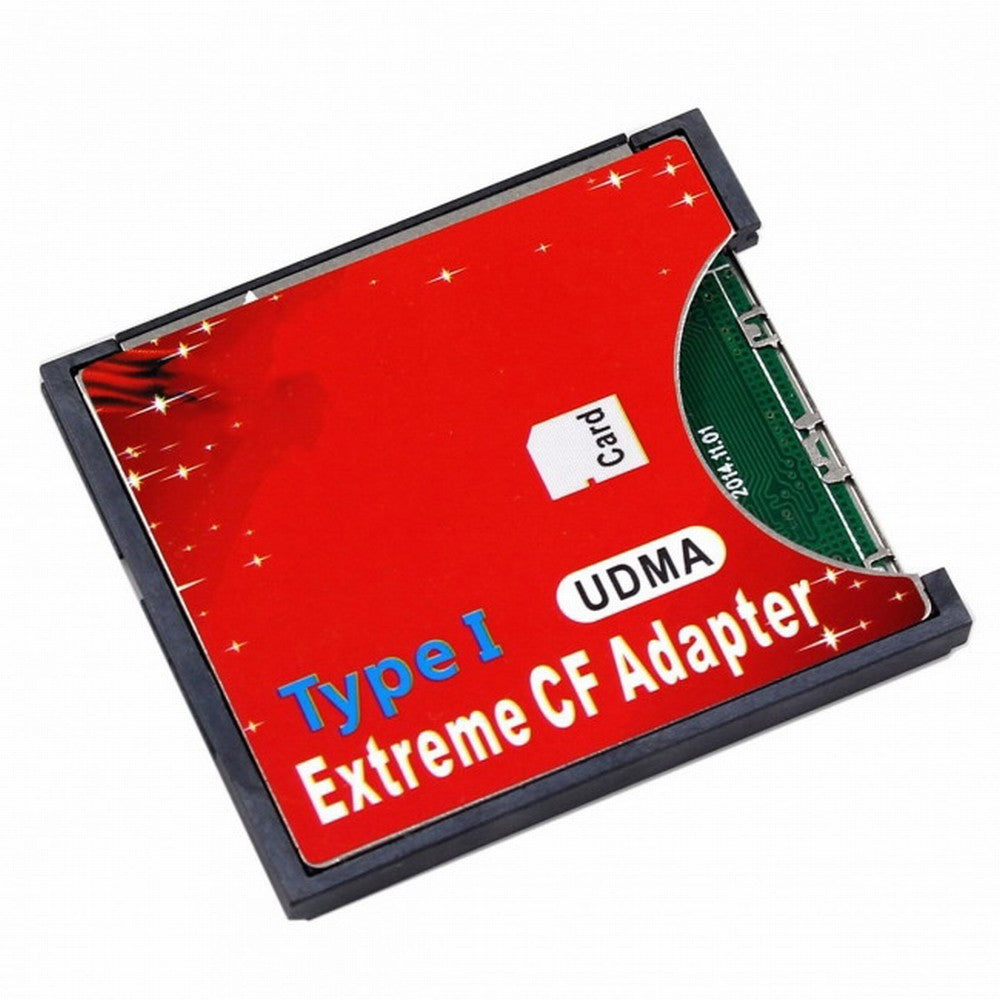 SD SDHC SDXC to High-Speed Extreme Compact Flash CF Type I Adapter For 16/32/64/128 GB EP-078