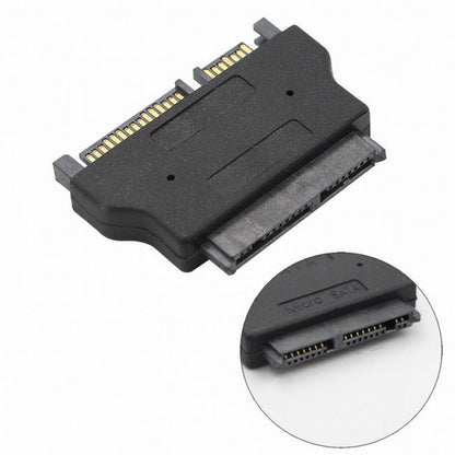 1.8" Micro SATA 7+9 16pin SSD HDD Hard Disk Drive to 2.5" SATA 7+15 22pin Laptop Notebook Adapter SA-006