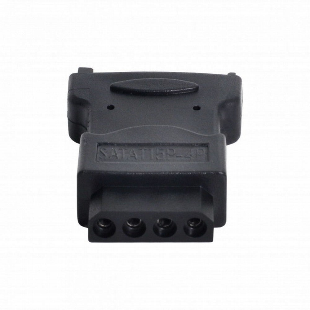 15Pin SATA Male Power Cable to Molex 4-pin IDE Hard Disk Drive Power Adapter SA-010