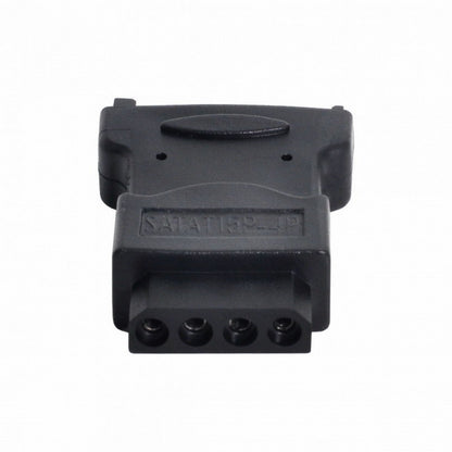 15Pin SATA Male Power Cable to Molex 4-pin IDE Hard Disk Drive Power Adapter SA-010