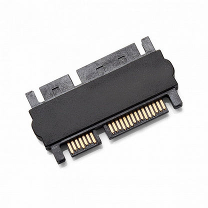 3.5" 2.5inch SATA 22Pin 7+15 Male to SATA 22P 7+15 Male extension convertor Straight adapter SA-069