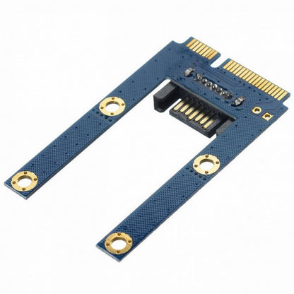50mm Mini PCI-E mSATA SSD to Flat SATA 7pin Hard Disk Drive PCBA Extension Adapter SA-090