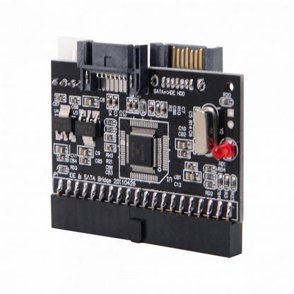 IDE 100 133 PATA to Dual Serial SATA 7PIN Adapter Reversible Converter for Hard Disk Drive SA-101