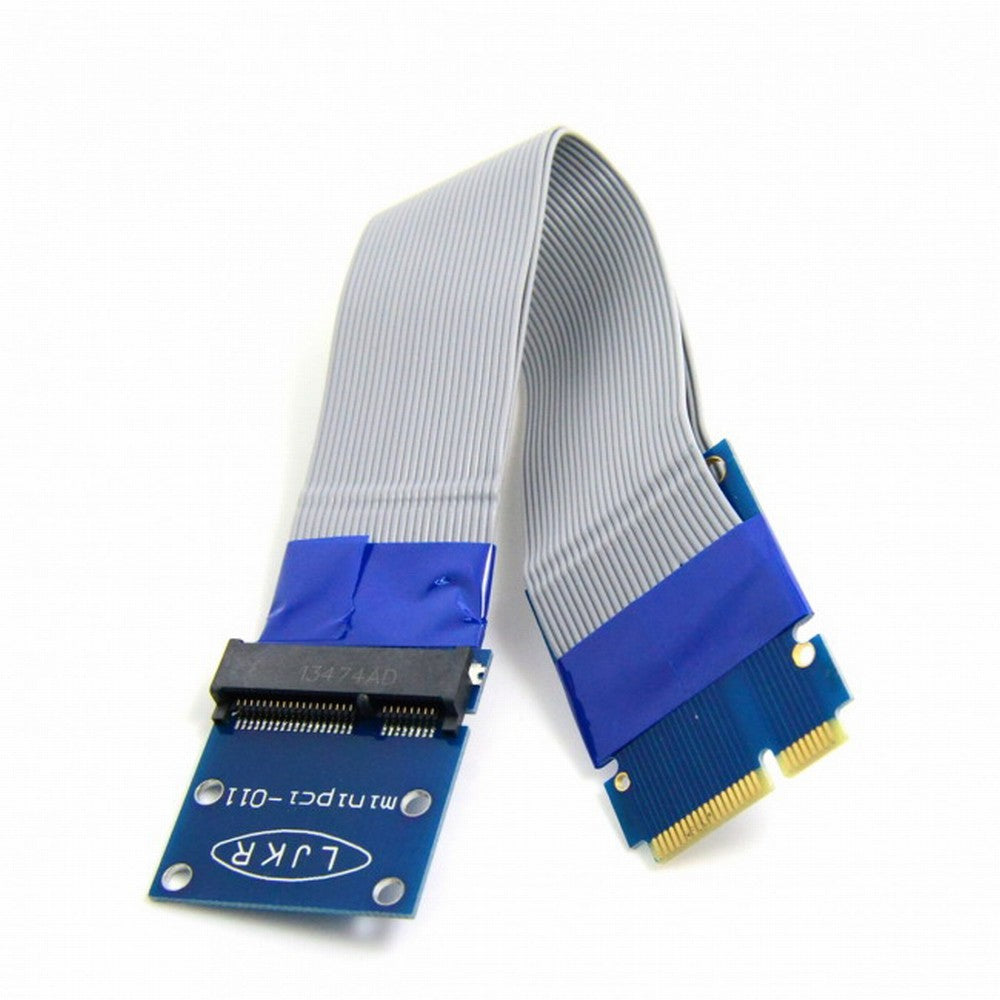 Flexible Mini PCI Express PCI-e Mini Card Extender 52pin Male to Female Extension FFC Cable SA-147