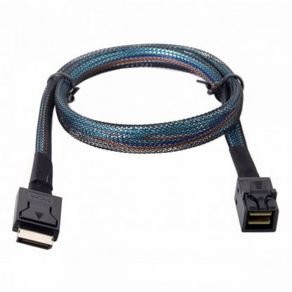 OCuLink PCIe PCI-Express SFF-8611 4i to SFF-8643 SSD Data Active Cable 50cm SF-020