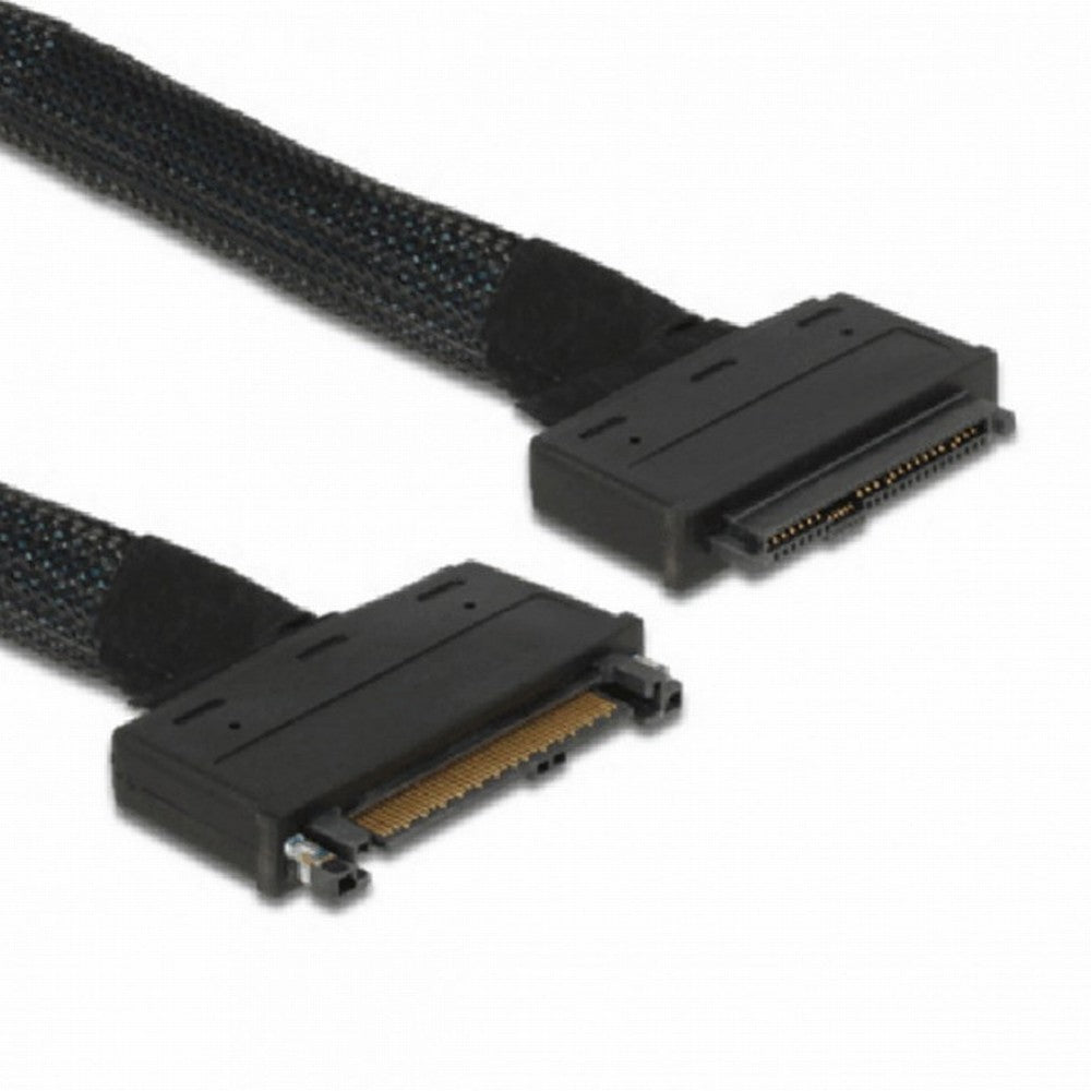 U.2 U2 SFF-8639 NVME PCIe SSD Cable Male to Female Extension 50cm 68pin SF-105