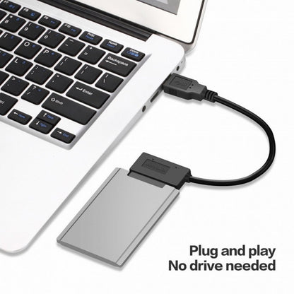 USB 3.0 to Micro SATA 7+9 16 Pin 1.8" 90 Degree Angled Hard Disk Driver SSD Adapter Cable 10cm U3-068