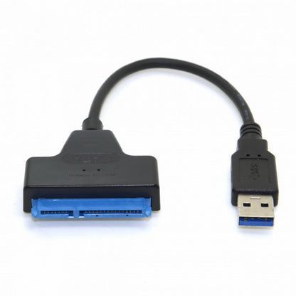 Super speed 5Gbps USB 3.0 to SATA 22 Pin Adapter Cable for 2.5" Hard disk driver SSD U3-077-BK
