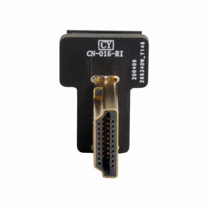 CYFPVHDMI HDMI Type A Male Connector Right Angled 90 Degree for FPV HDTV Multicopter Aerial Photography CN-018-RI