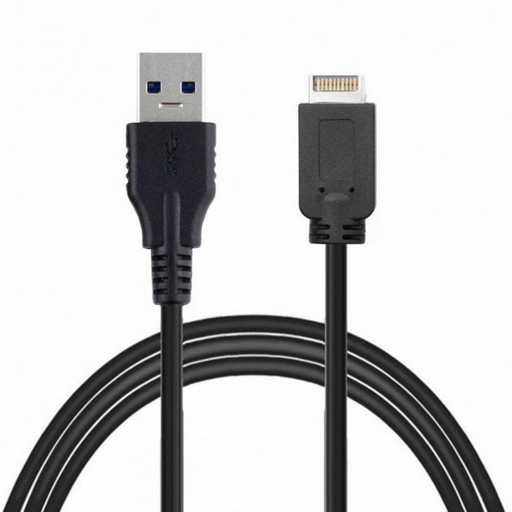 USB 3.1 Front Panel Header to USB 3.0 Type-A Male Extension Data Cable 50cm UC-117