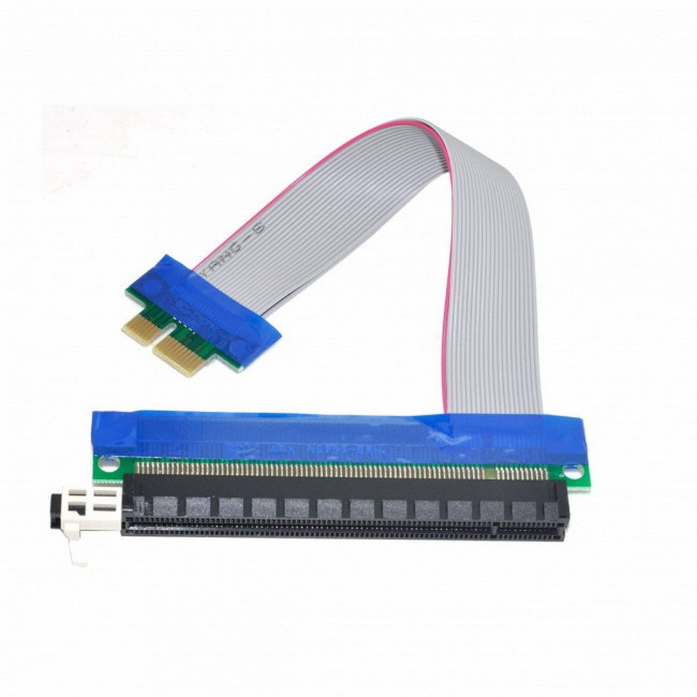 PCI-E Express 1x to 16x Extension Flex Cable Extender Converter Riser Card Adapter 20cm EP-060