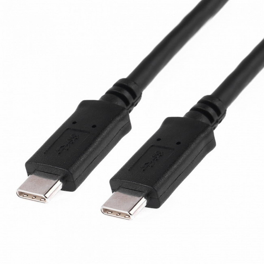 USB-C USB 3.1 Type C Male Connector to Male Data Video Cable for Tablet Phone 65W Disk Drive UC-198-BK