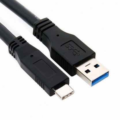 5m USB-C USB 3.1 Type C Male to USB3.0 Type A Male Data Cable for Tablet Phone Hard Disk Drive UC-199-BK-5.0M