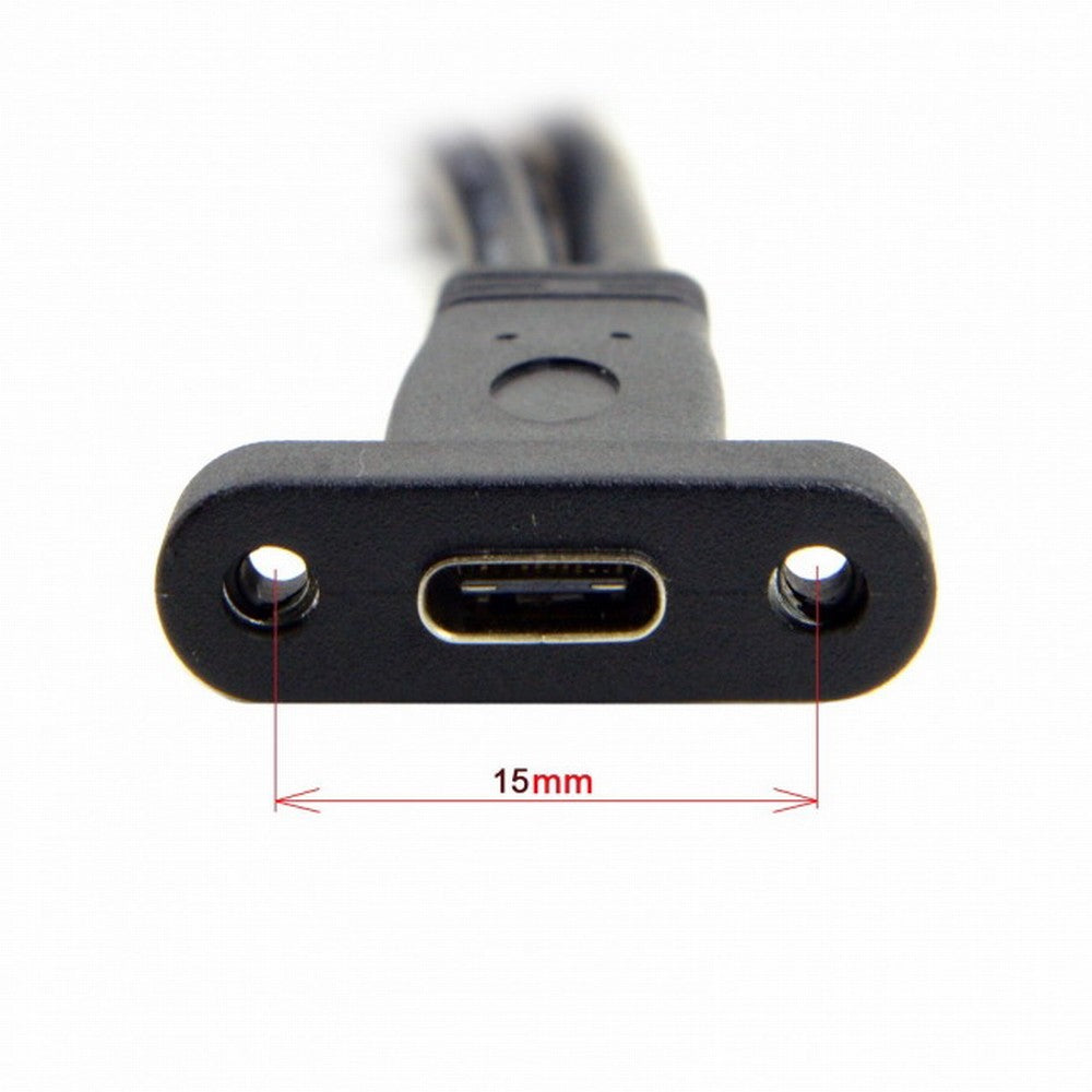 Single Port USB 3.1 Type C USB-C Female to USB 3.0 Motherboard 19pin Header Cable 40cm UC-085