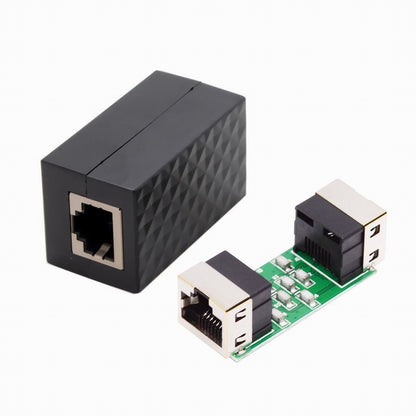 5pcs/lot Lightning Protection RJ45 UTP STP CAT6 CAT5e Female to Female Network Lan Adapter Extender UT-013-5PCS