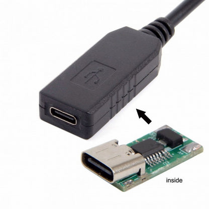 USB 3.1 Type C USB-C to DC 20V 5.5 2.5mm 2.1mm Power Plug PD Emulator Trigger Charge Cable for Laptop UC-100-5525MM
