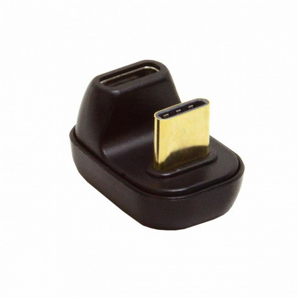 40Gbps USB4 Type C Male to Female Power Data Video Adapter Opposite U Shape Back Angled for NS Switch Phone Laptop UC-009-MF