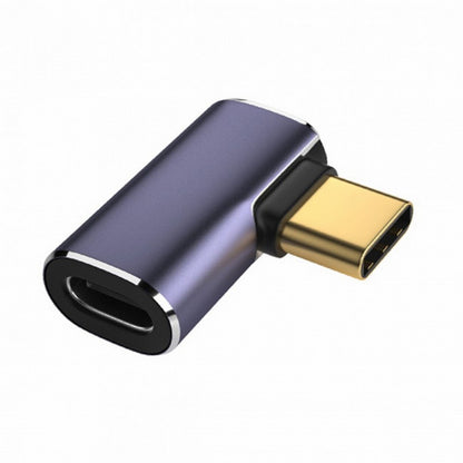 40Gbps USB4 Type C Male to Female 90 Degree Left Right Angled 100W Power Data 8K Video Adapter for Laptop Phone UC-026-RI