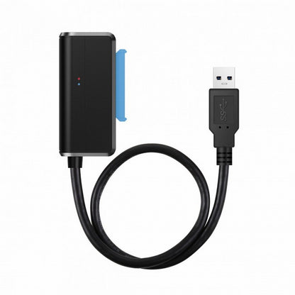 USB 3.0 to Angled SATA 22 Pin Adapter Cable for 2.5" 3.5inch Hard Disk Drive SSD for Desktop Laptop U3-027-RI