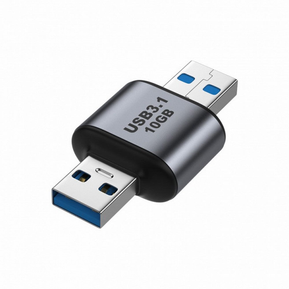 USB 3.0/3.1 Type A Male to USB 3.0/3.1 A Male Data Adapter 10Gbps Extension for Laptop Desktop UC-082-AMAM