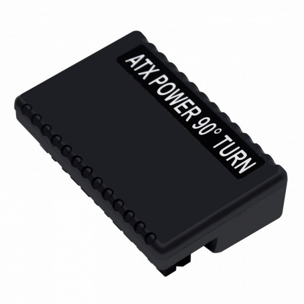 Overmold ATX 24Pin Female to 24pin Male 90 Degree Power Adapter Mainboard Motherboard for Desktops PC Supply PW-017
