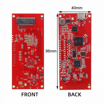 Type-C USB4 40Gbps to PCI-E SSD Nvme NGFF M-key Convert Card Cable USB-C 10Gbps JHL7440 JMS583 UC-116-OD
