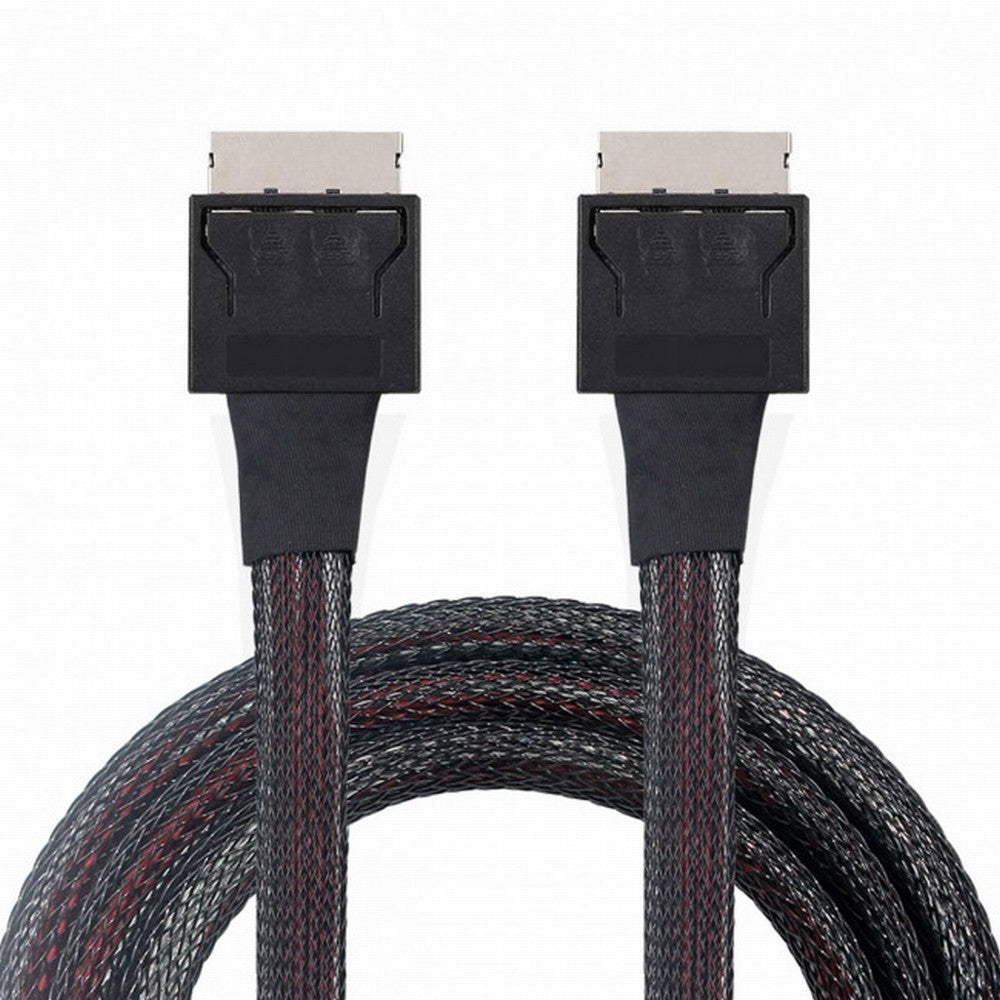 OCuLink PCIe PCI-Express SFF-8611 8x 8-Lane to OCuLink SFF-8611 8x SSD Data Active Cable 50cm SF-049