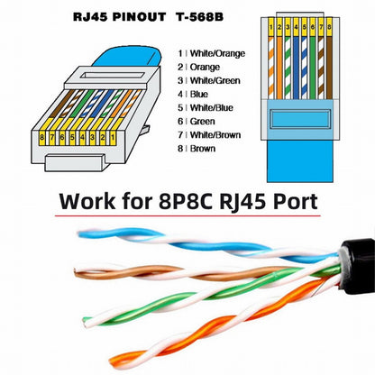 Right Angled 90 Degree 8P8C FTP STP UTP Cat6 Male to Female Lan Ethernet Network Extension Cable with Panel Mount Holes UT-011-RI
