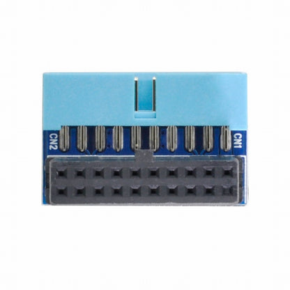 Down Angled USB 3.0 20Pin 19Pin Male to Female Extension Adapter 90 Degree for Motherboard Mainboard U3-053-DN