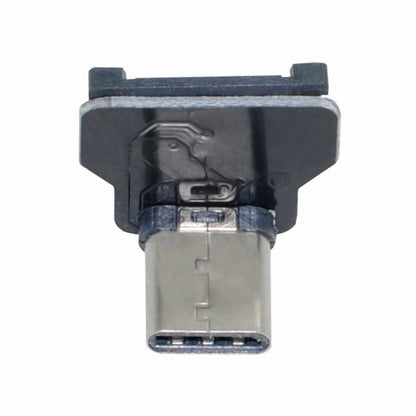 CYFPVUSB Type-C USB-C USB2.0 Male Up Down Angled 90 Degree Connector Socket for FPV HDTV Multicopter Aerial Photography CN-013-UP