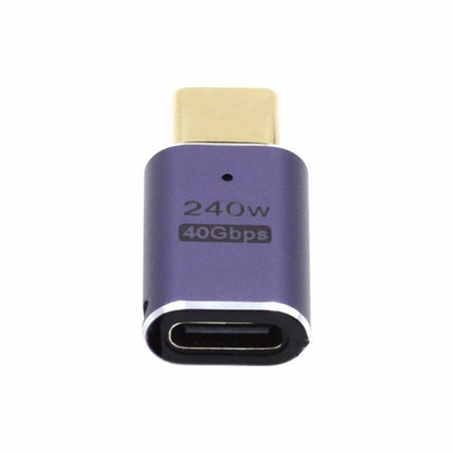 USB4 Type C Male to Female 240W Power 40Gbps Data 8K Video Adapter for NS Phone Laptop UC-025-MF