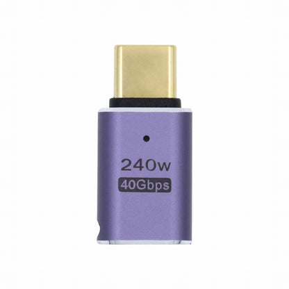 USB4 Type C Male to Female 240W Power 40Gbps Data 8K Video Adapter for NS Phone Laptop UC-025-MF
