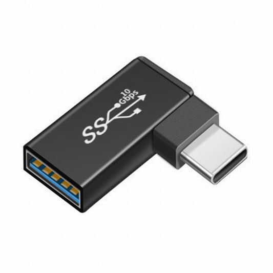 USB-C Type-C to USB 3.0 Female OTG Adapter Right Angled 90 Degree for Laptop Cell Phone UC-035-RI