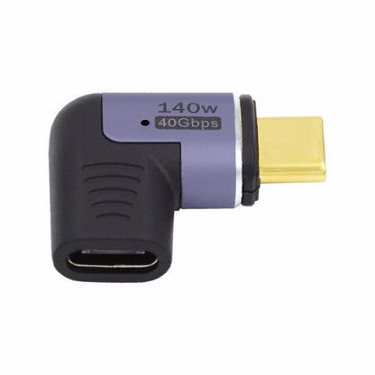 Magnetic Connector USB4 140W 40Gbps USB4 Type C Male to Female Left Right Angled Power Data 8K Video Adapter for Laptop Phone UC-062-RI