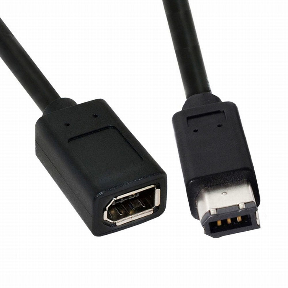IEEE 1394 6Pin Female to 1394a 6Pin Male Extension Data Video Capture Card Firewire 400 to 400 Cable 20cm CA-001