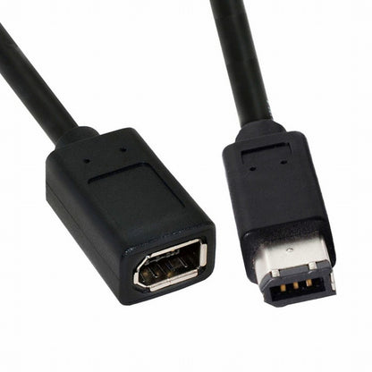 IEEE 1394 6Pin Female to 1394a 6Pin Male Extension Data Video Capture Card Firewire 400 to 400 Cable 20cm CA-001