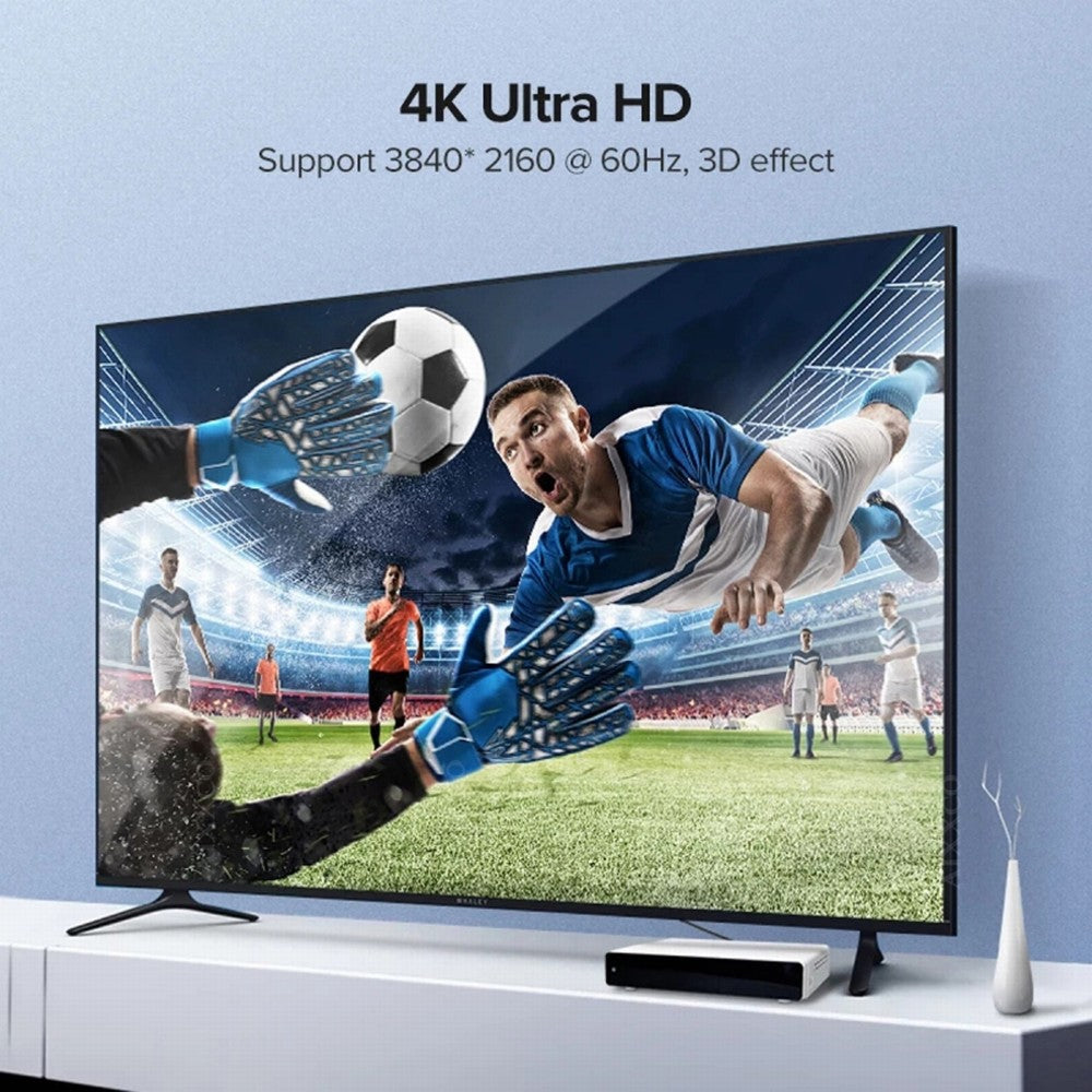 HDMI 1.4 Type A Male to A Female Extension Cable Left Angled 90 Degree Support HDTV 4K 60hz 3D HD-061-LE