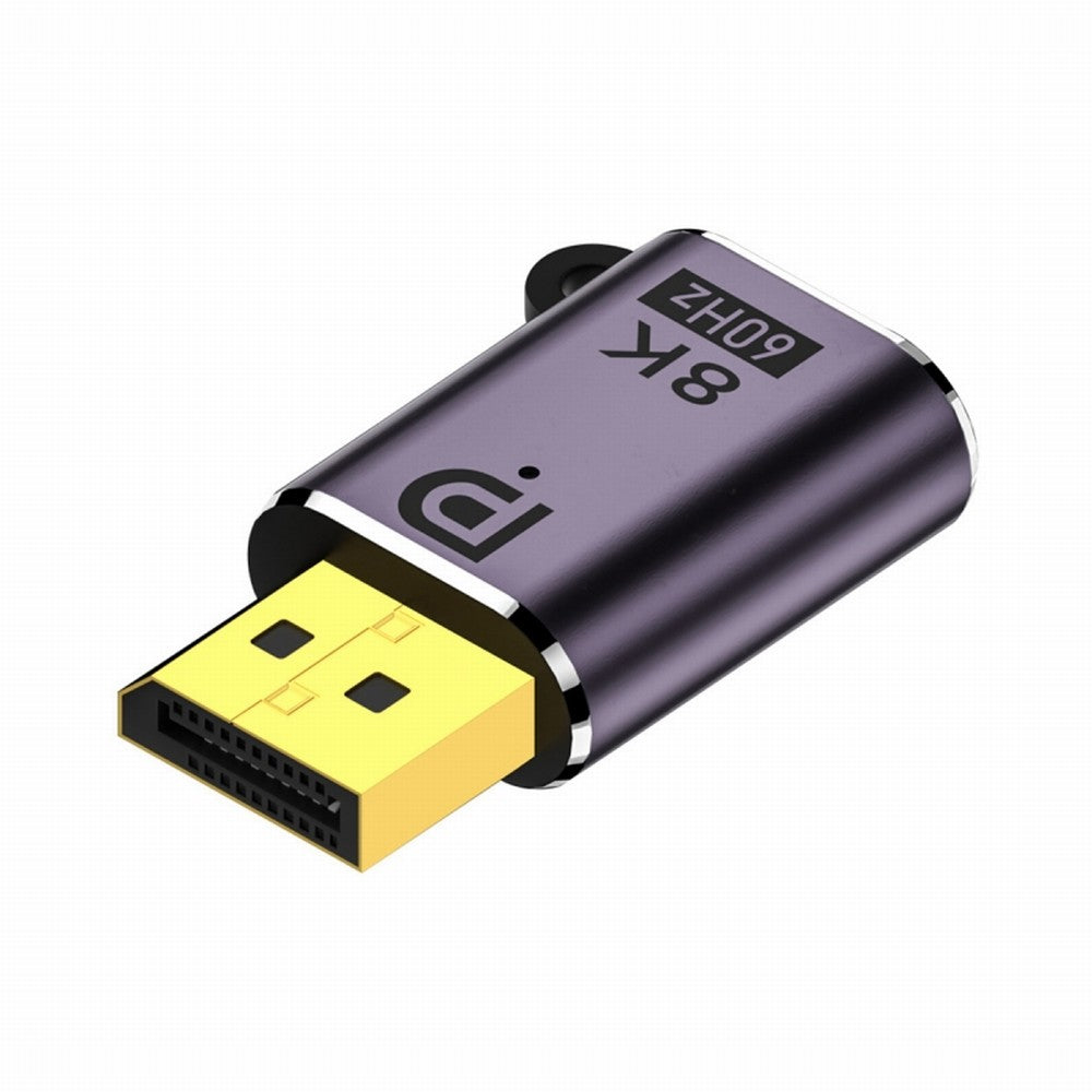DisplayPort 1.4 Male to Mini DP Female 8K 60hz Adapter Ultra-HD UHD 4K 144hz 7680*4320 for Video PC Laptop Monitor DP-036-8K04