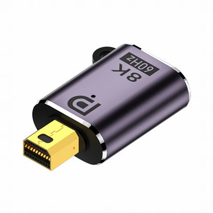 Mini DisplayPort 1.4 Male to DP Female 8K 60hz Adapter Ultra-HD UHD 4K 144hz 7680*4320 for Video PC Laptop Monitor DP-036-8K01
