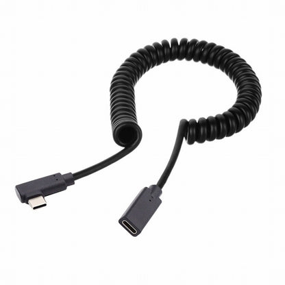 Stretch Coiled USB-C Keyboard Mouse Cable for Gaming Keyboard Type-C Male to Female Extension Cable Power & Data UC-133-CMCF