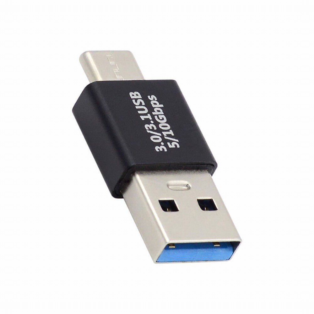 USB3.0 Type A Male to USB 3.1 Type C Male Data 10Gbps Charge Adapter for Laptop Phone UC-070-TC001