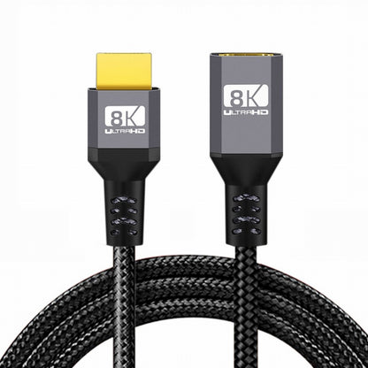 HDMI 2.1 UHD 8K Extension Cable Male to Female Ultra-HD 8K 60hz 4K 120hz Cable 48Gbs with Audio 3D HDMI Cord CC-HD-017