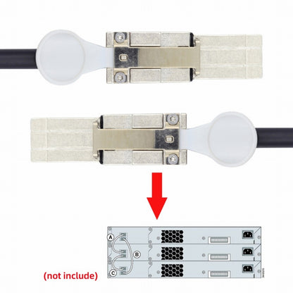 20Gbps 40Gbps FlexStack Stacking Cable CAB-STK-E-0.5M Compatible for Catalyst 2960S 2960X 2960XR Networking Switch SF-073-0.5M