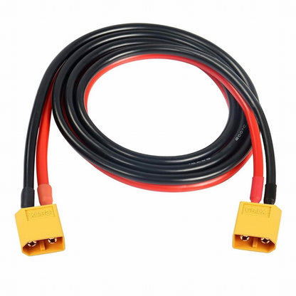 XT60 Male to Male 12AWG Extension Cable Connector for RC Battery Portable Power Station Solar Panel PW-052-MM
