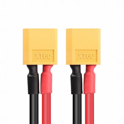 XT60 Male to Male 12AWG Extension Cable Connector for RC Battery Portable Power Station Solar Panel PW-052-MM