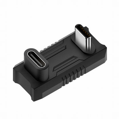 20Gbps USB3.1 Type C Male to Female Power Data Video Adapter Opposite U Shape Back Angled Compatible with ROG Ally Steam Deck Phone NS Switch UC-068-OU