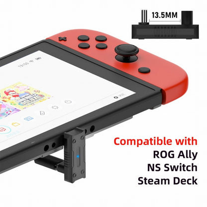 20Gbps USB3.1 Type C Male to Female Power Data Video Adapter Opposite U Shape Back Angled Compatible with ROG Ally Steam Deck Phone NS Switch UC-068-OU