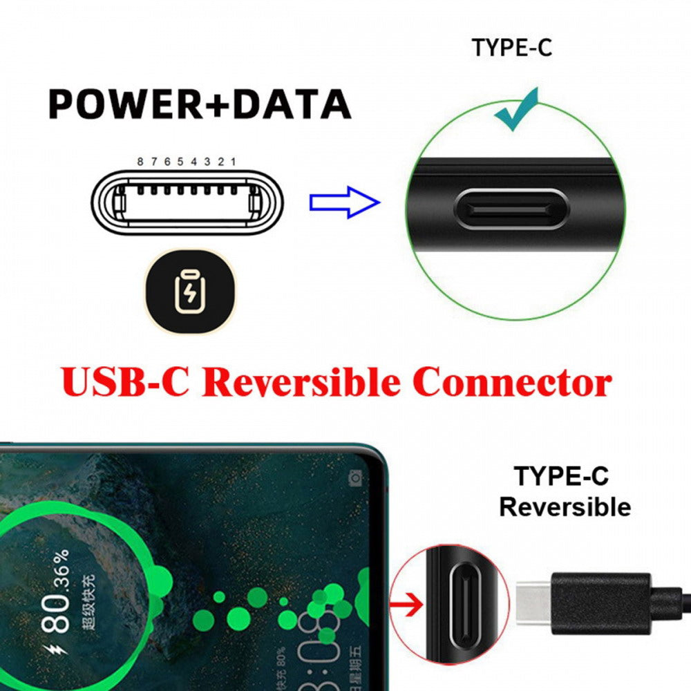 USB-C Type C Male to 8P Female 27W Power 480Mbps Data Adapter Low Profile Angled Compatible with iPhone 15 & Android & Tablet U2-058-LT016